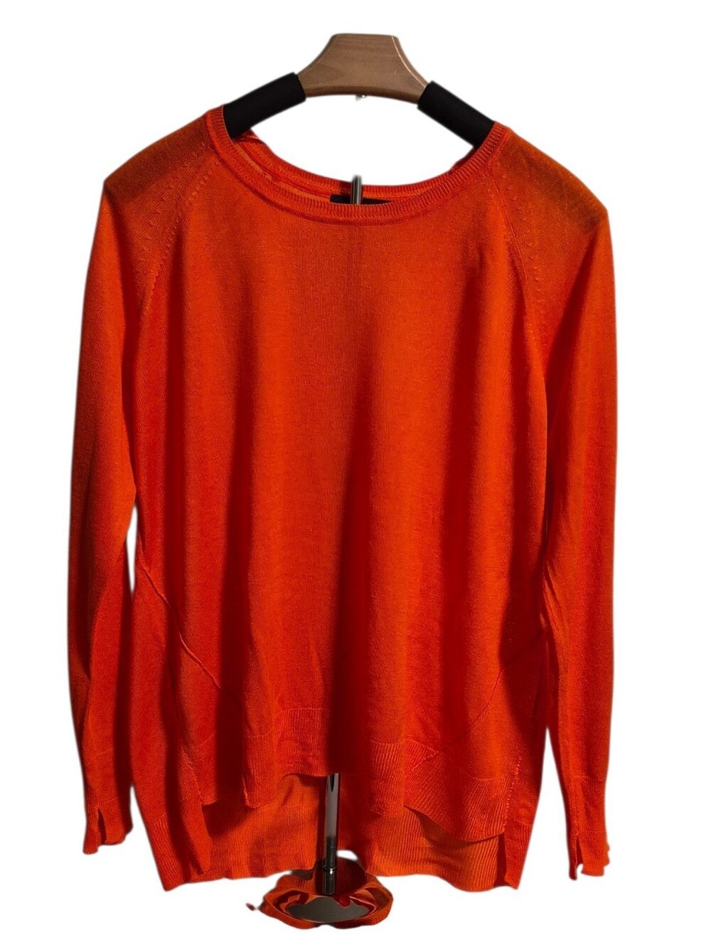Orange Zara Crewneck Sweater - Size Large